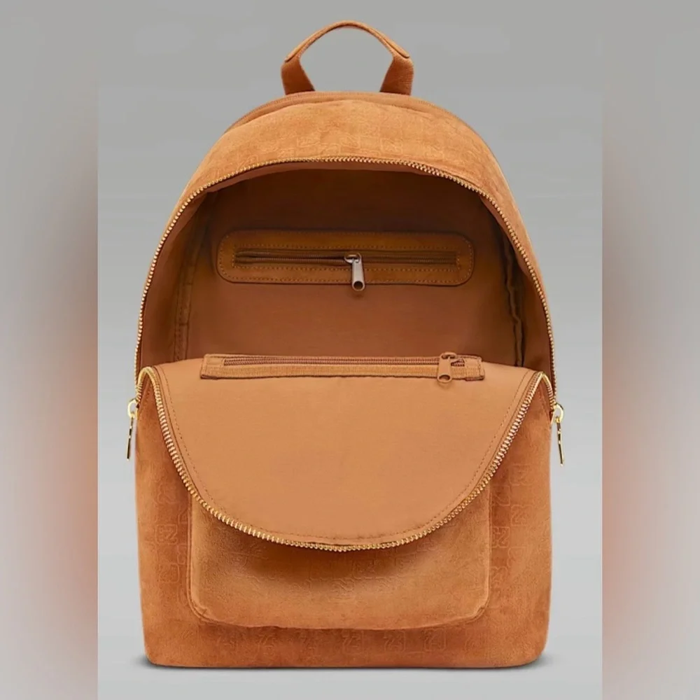 Jordan Suede Monogram Backpack (23.5L)